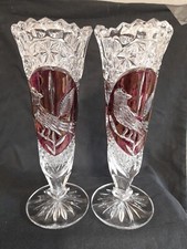 Hofbauer Lead Crystal Vases