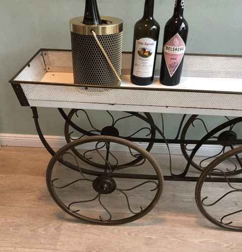 Serving trolley tea - tea,