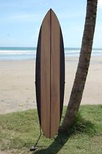 NEW WOODEN MODEL 100cm DECORATIVE SURFBOARD RETRO SURFER BEACH / su100N15