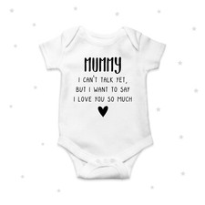 Mummy Baby Grow I Love You