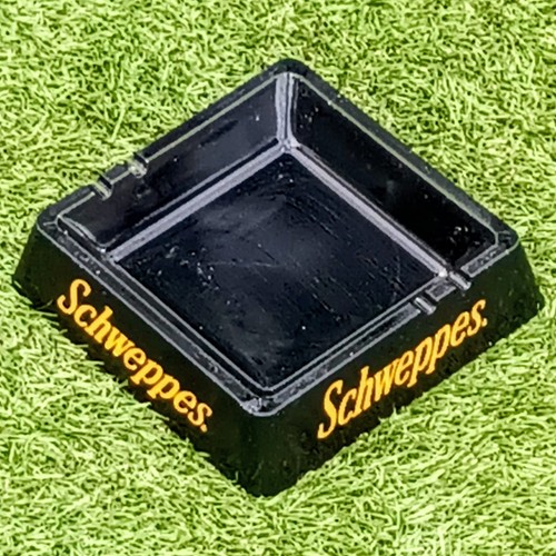 Schweppes square ashtray bar - schweppes,