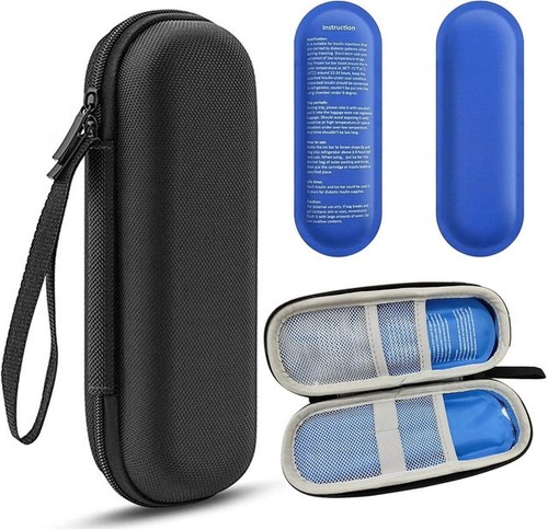 Insulin cooler travel case - cooler,