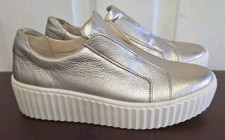 Gabor Metallic Leather Slip On