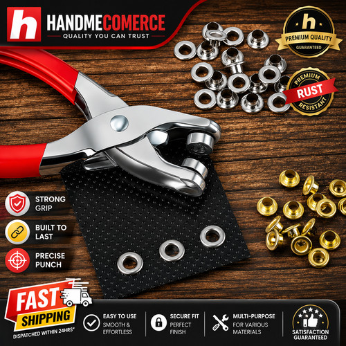 Steel eyelet pliers - eyelet, hole
