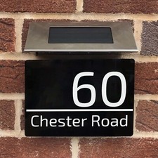 House Number Plaques Door
