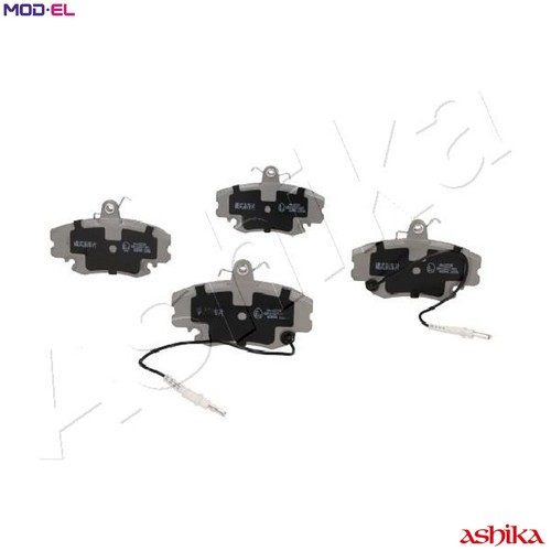 Brake pad set - set, disc
