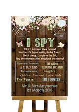 Rustic Wood Effect I Spy