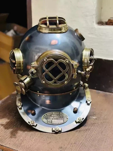 Antique diving divers helmet - divers,