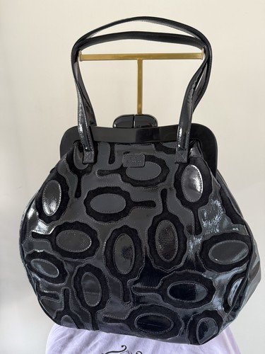 Lulu guinness black patent - guinness,