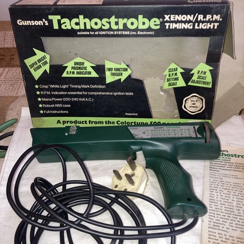 Vintage gunson tachostrobe - gunson's,