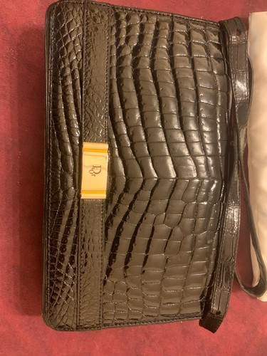 Dior crocodile leather handbag - crocodile,