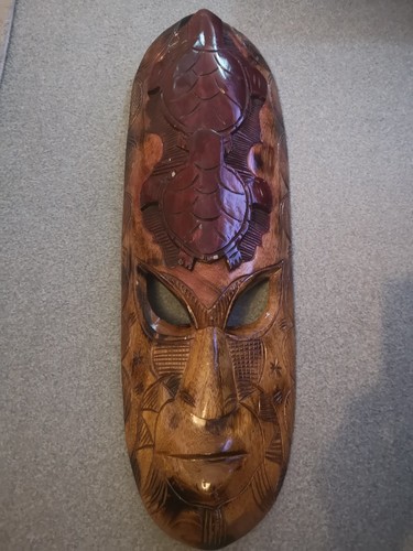 Tribal oceania wall mask - tribal,