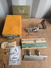Stanley No.50 Combination Plane with Cutters, Made in England - Boxed