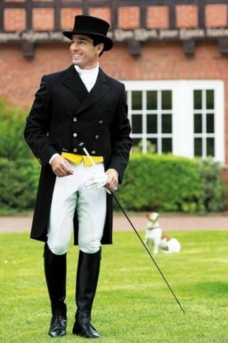 Tail coat dressage - tail,