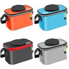 Folding fishing bucket portable backpack fish box New T8