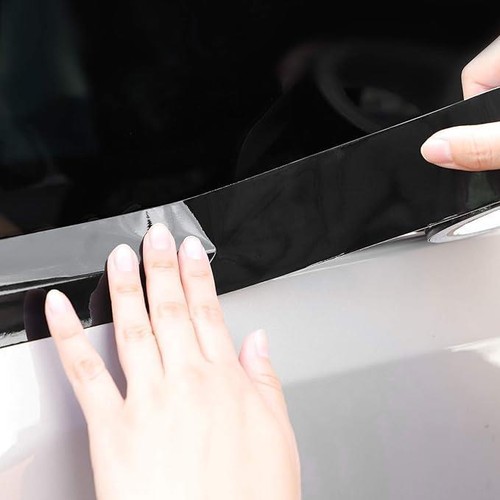 Gloss black wrap blackout band - wrap,