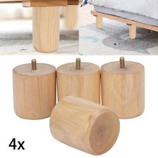 4Pcs Wooden Furniture Legs