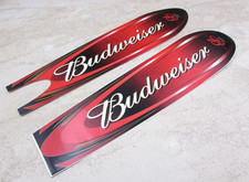 2 Pack  Budweiser, Sticker Decal, Bar, Fridge,  For Tap Handle