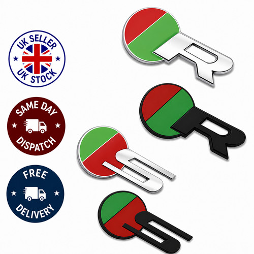 Sport grille badge - r,