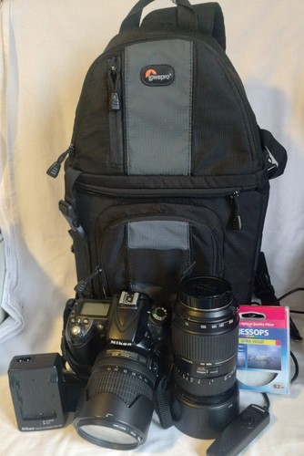 Nikon d90 slr camera kit - nikon,
