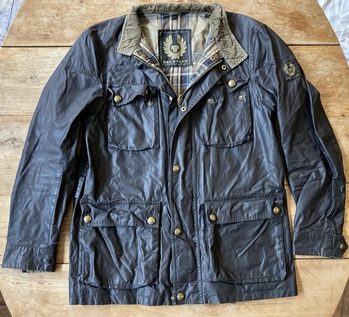 Belstaff black wax - black,