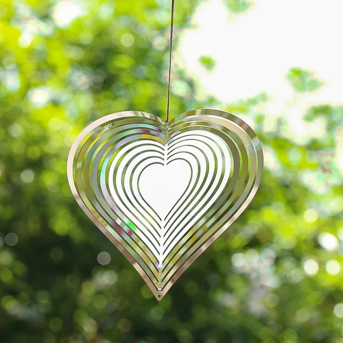 9inch heart wind - 5.9inch,