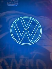 Volkswagen Car Neon Sign  Car  Logo Neon Sign Neon Sign Bedroom Car Neon Sign