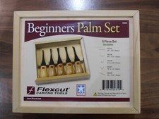 Flexcut 5 Piece Beginners Palm Carving Tool Set FR310
