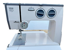 Working Portable Elna Lotus SP  Sewing Machine with foot pedal type 95