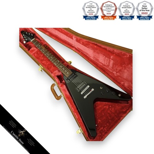 Gibson 80s flying ebony - gibson,