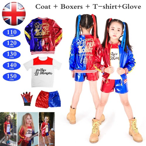 Kids harley quinn costume - harley,