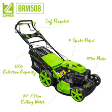 Zipper 20" Petrol Lawn Mower BRM508 Self Propelled 173cc 4.8HP
