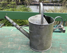 Vintage galvanised watering
