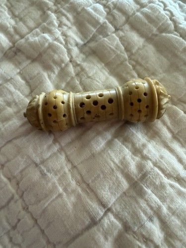 Georgian treen pomander - treen,