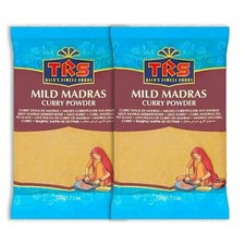 TRS Madras Curry Powder Mild 100g Indian Spice Herbs Seasoning (2 Pack)