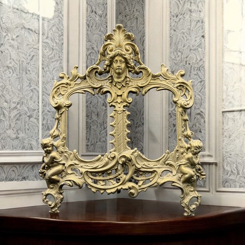 Ornate antique brass - ornate, photo
