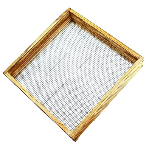 Garden sieve wooden large - garden,
