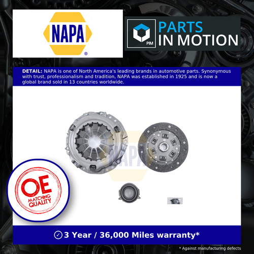 Clutch kit 3pc - kit,