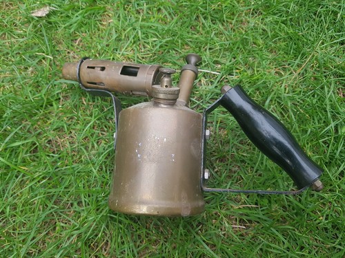 Antique vintage brass blow - vintage,