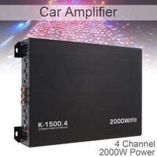 4 Channel Car Amplifier 2000