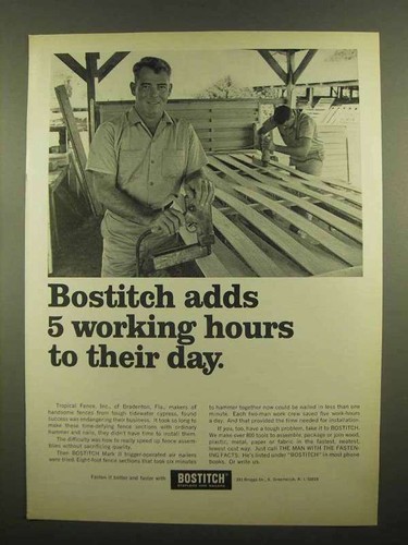 1965 bostitch mark - 1965,