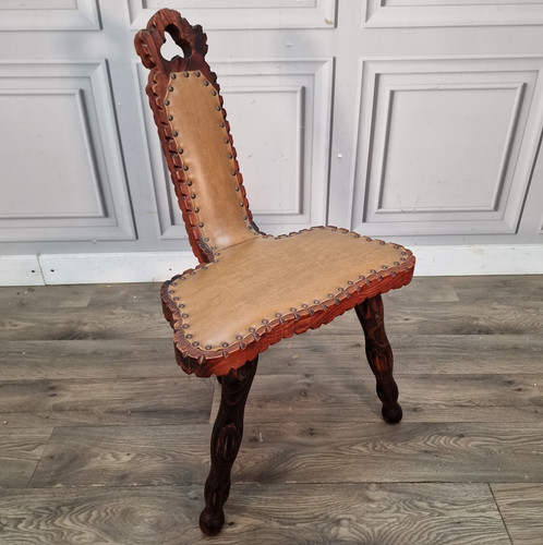 Vintage tripod birthing chair - vintage,