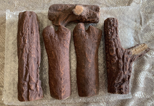 Decorative ceramic logs - logs, for