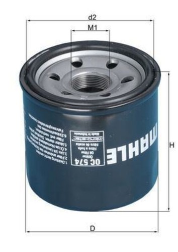 Oil filter mahle - filter, suzuki