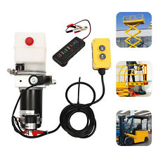 Hydraulic power pack hydraulic pump tipper pump trailer reservoir 800W 12V de