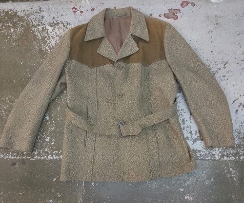 Dunn tweed belted - -,