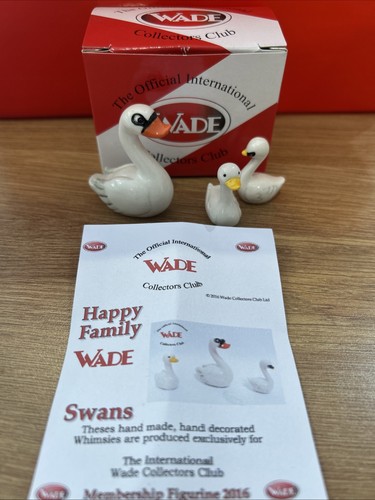 Wade whimsies swan happy - whimsies,