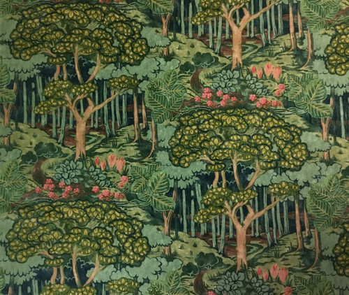 Baker curtain fabric - gp, &
