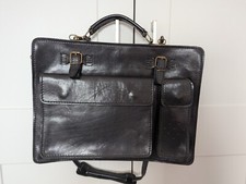Valentino Di Paolo Classic Black Briefcase