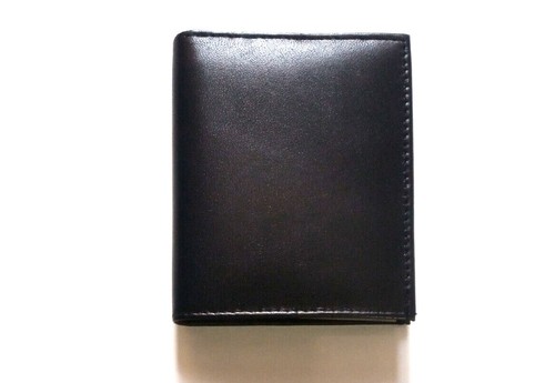 Slim rfid leather wallet mens - leather,